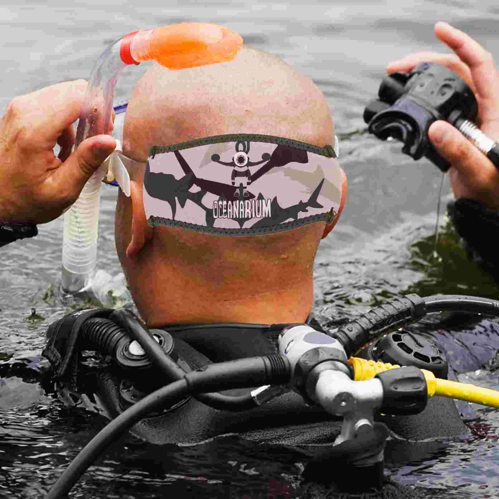 2 шт. чехол для дайвинга портативные чехлы на ремни очков плавания декоративная