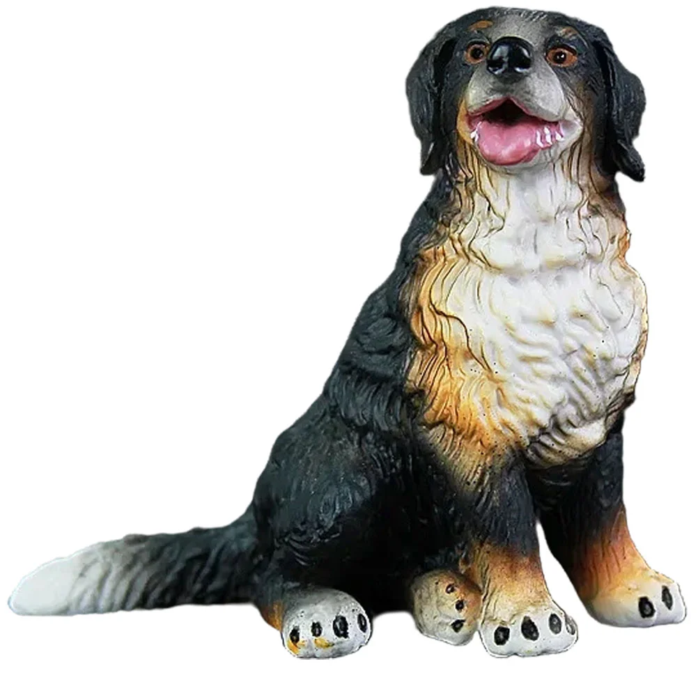 

Dog Model Animal Figurine Figures Figurines Realistic Toys Puppy Plastic Dogs Decoration Standing Kids Ornament Craft Statue
