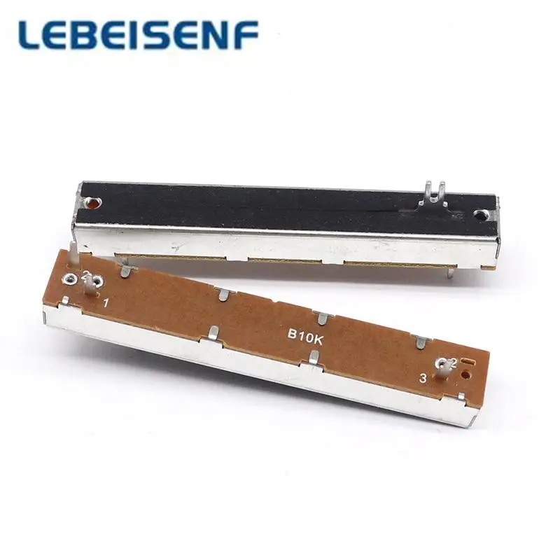 

1 шт. 88 мм микшер fader B10K моно слайд-потенциометр/B103 диммирующий потенциометр с тремя ножками SL60V