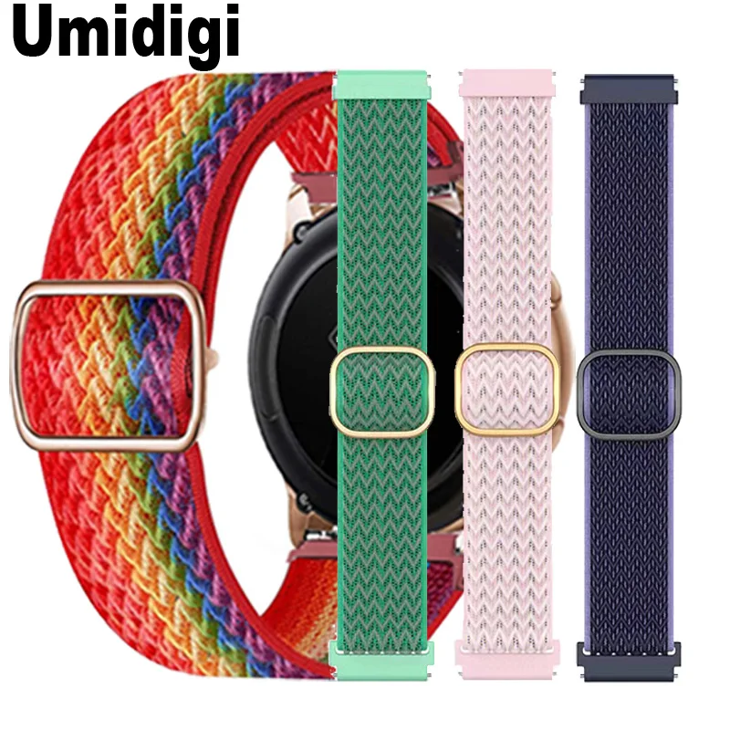 

Nylon Strap For Umidigi Uwatch 3 GPS GT Ufit 2 2S 3S 5 Urun S Watchband