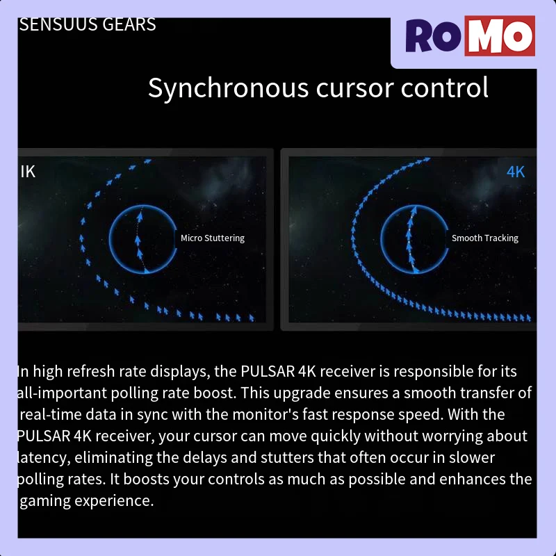 Беспроводной приемник мыши Pulsar 4K