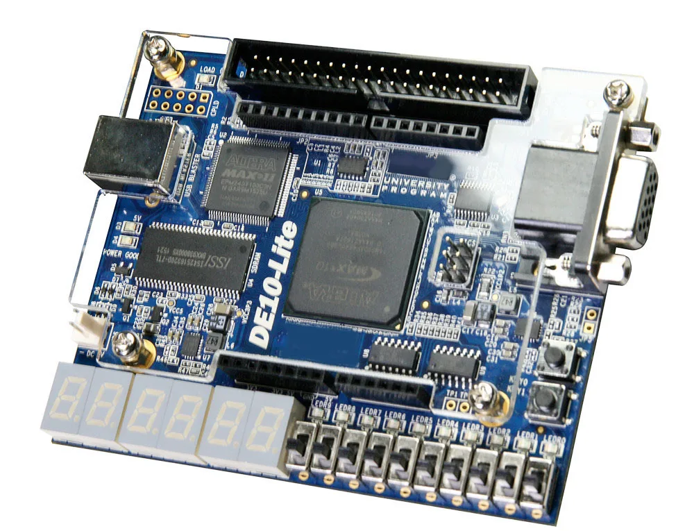 

Макетная плата Altera MAX10 10M50 CPLD, аналогична 64 Мб SDRAM с разъемом Arduino R3 USB Blaster