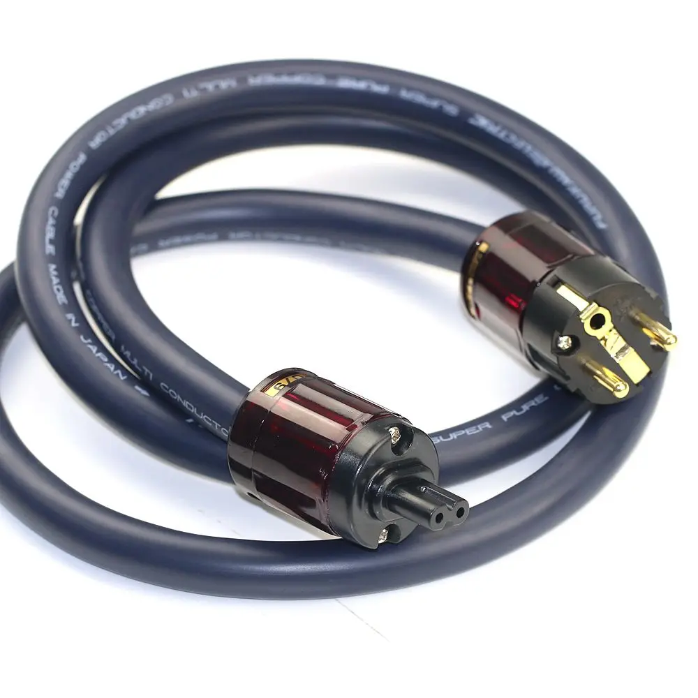 Бескислородный медный шнур питания Furutech T1