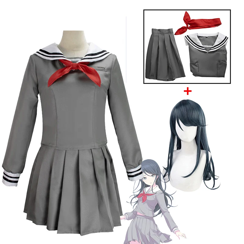 

Hoshino Ichika Косплей матрос школьницы Униформа проект Sekai красочная сцена! Удобный костюм Лео/нужен костюм ичики