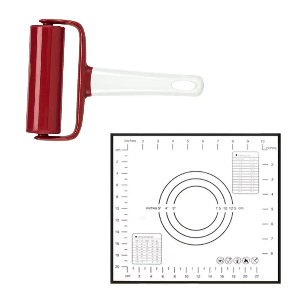 

Портативный антипригарный ролик для подготовки теста, удобная подставка для Скалки, прочная многоразовая скалка для выпечки кондитерских изделий