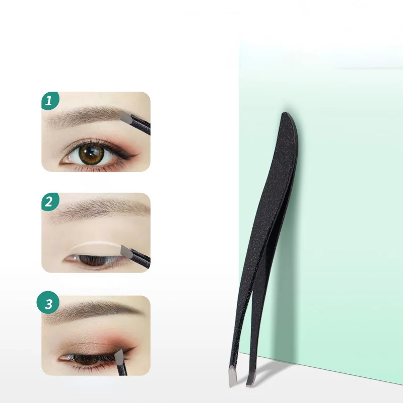

5 Pcs Colorful New Arrival Professional Stainless Steel Tweezer Eyebrow Face Nose Hair Clip Remover Tool Banana Clip