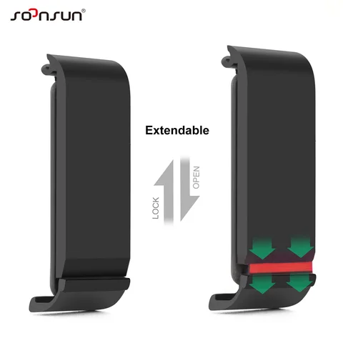 SOONSUN Водонепроницаемая боковая крышка для GoPro Hero 9 10 11 12 13