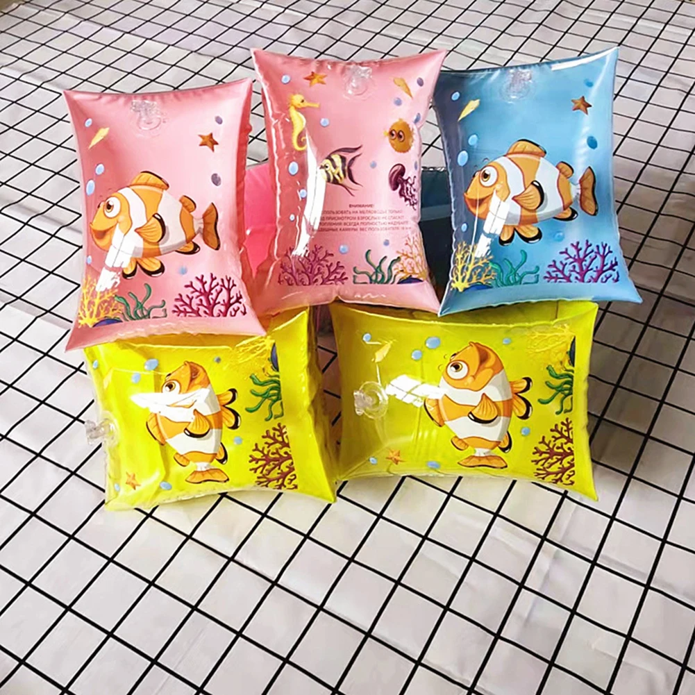 

Swimming Arm Ring Foldable Float Thicken PVC Armbands Sleeves Inflatables Kids Pool Water Accessories Toys