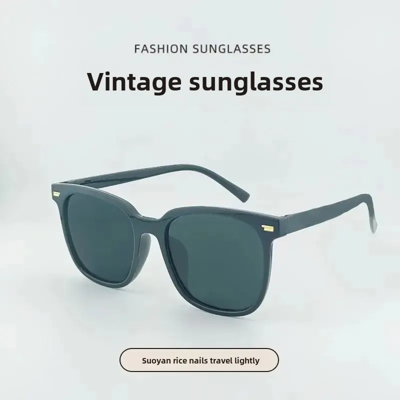 2024 винтажные женские солнцезащитные очки модные с антибликовым покрытием
