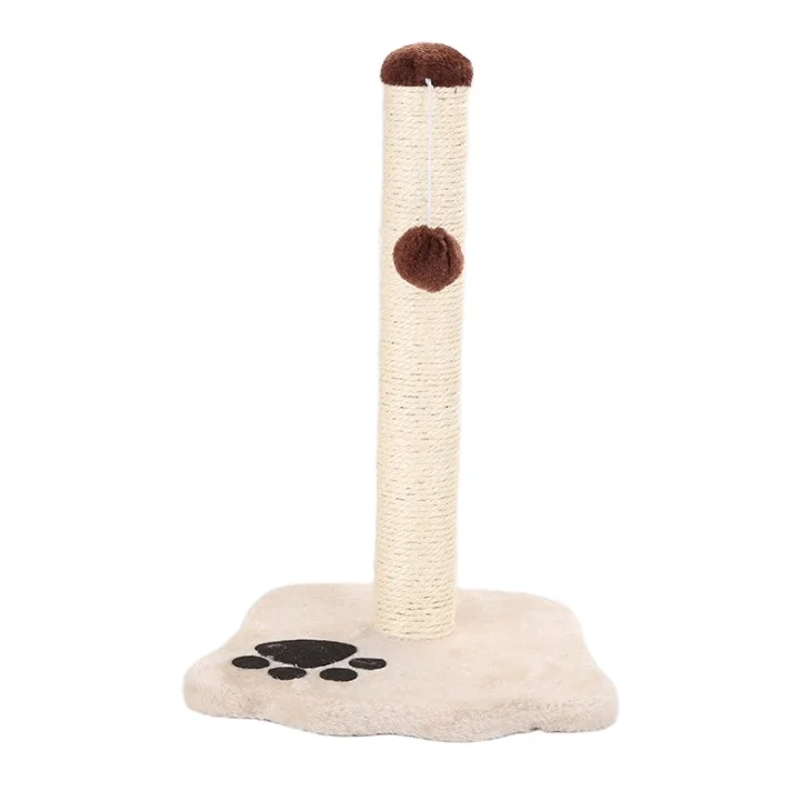 

Pet toys pet supplies new paw print cat climbing column sisal toy cat toys