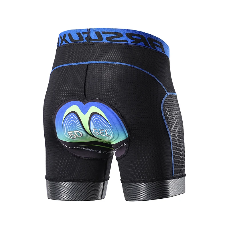 

ARSUXEO Long Cycling Shorts Man Summer Mountain Bike Padded Mtb Road Riding Short Pants With Gel Sports Male Trousers Downhill