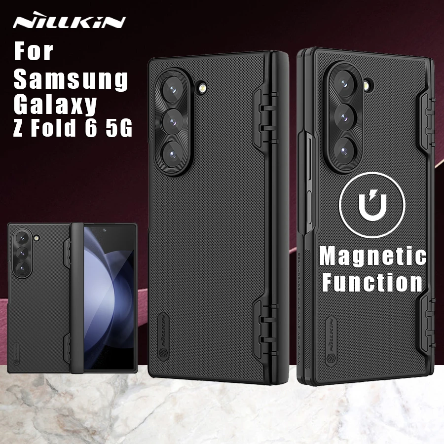 Для Samsung Galaxy Z Fold 6 5G Магнитный чехол Nillkin Frosted Pro Противоударный матовый для