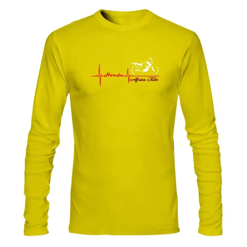 

Мужская одежда, новая футболка, рубашка, мотоциклетная рубашка Hon Africa Twin CRF1000L, футболка с импульсным сердцем, мужская летняя футболка