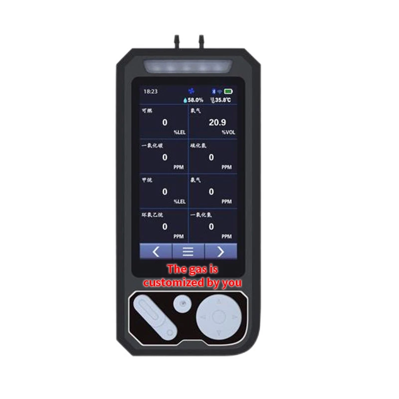 

portable smart ozone natural hydrogen sulfide chlorine methyl bromide gas leak detector price alarm