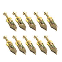 100sets with screws home self drilling drywall anchor kit self drilling anchor gypsum expansion anchor with screw
