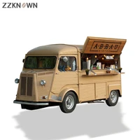 customized mobile airstream snack food truck ice cream trailer hot dog van for sale in europe with ce