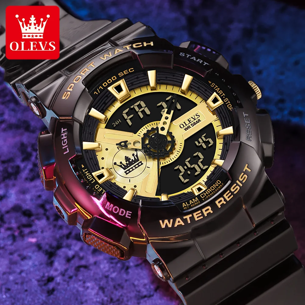 

2023 New OLEVS brand electronic watch for men