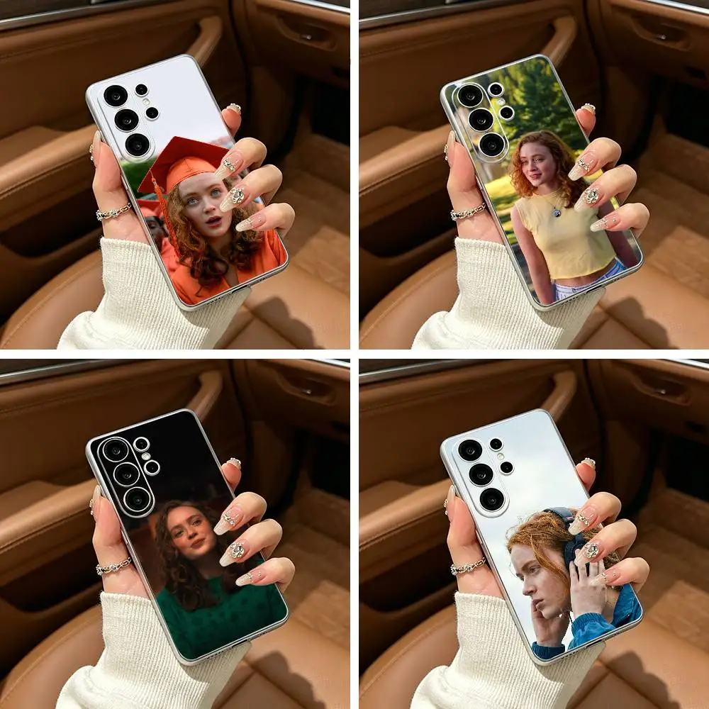 Фото Чехол для телефона с изображением актрисы Сэди Синк для Samsung S25, S24, S21, S22, S23, S30, Ultra, S20, Plus, FE, Lite №1