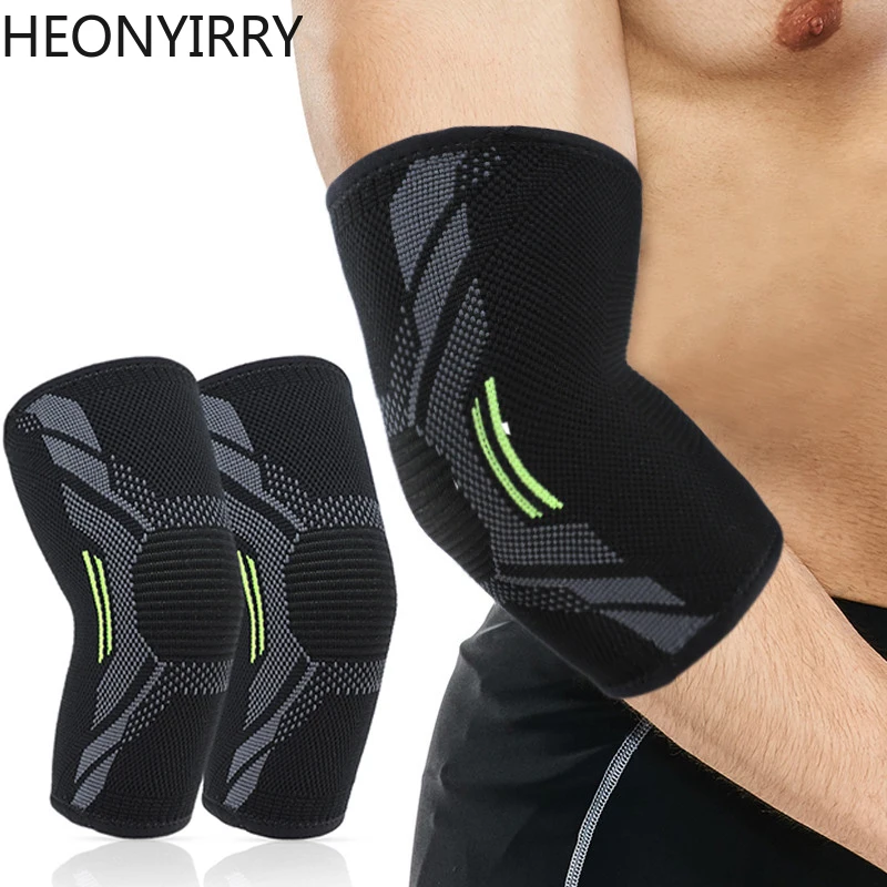 

1 шт., спортивный налокотник, компрессионный эластичный поддерживающий рукав, защита для фитнеса, налокотник, велосипедные защитные аксессу...