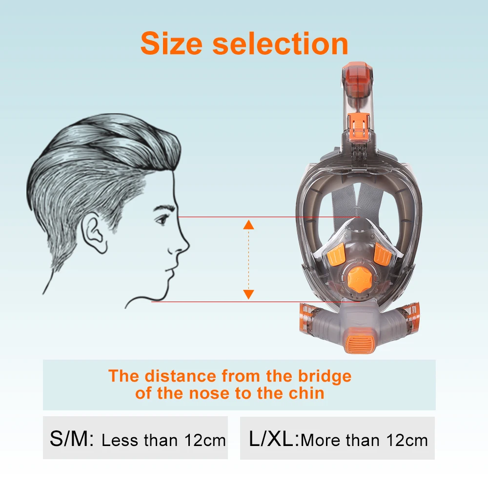 Резервуар для подводного плавания/оборудование плавания маска
