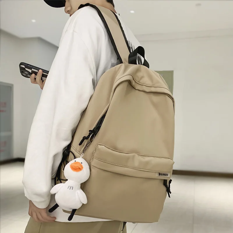 Модный рюкзак унисекс с клиньями и буквенным принтом высококачественный