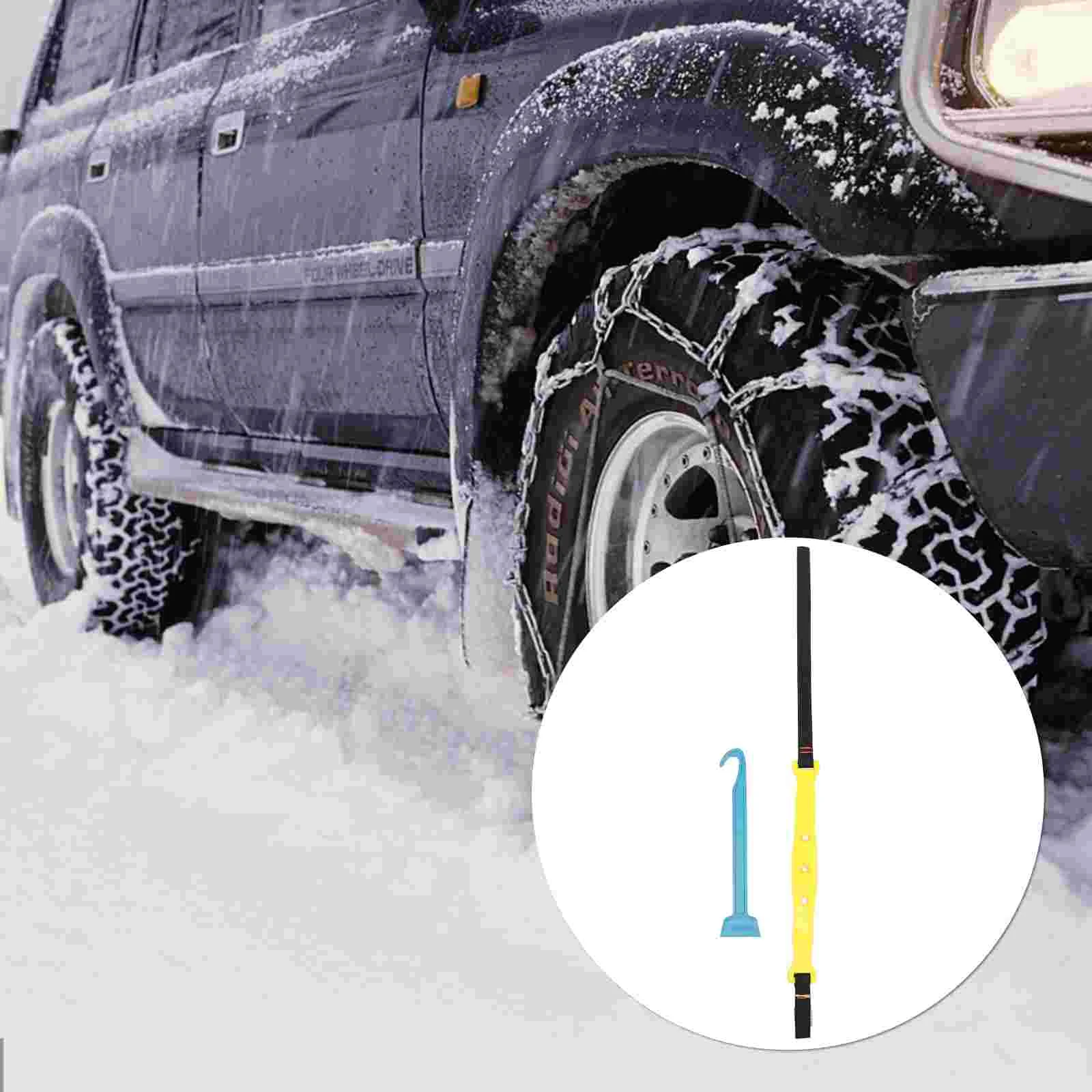 

10pcs Car Tire Anti-skid Ties Simple Car Tire Wheel Anti-skid Cable Belt