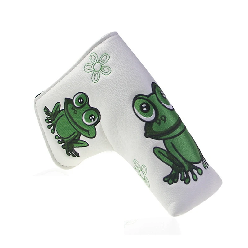 

Portable Luxury PU Leather Golf Putter Cover Croquet Club Head Cover Sport Fit All Brands Club Head Cover