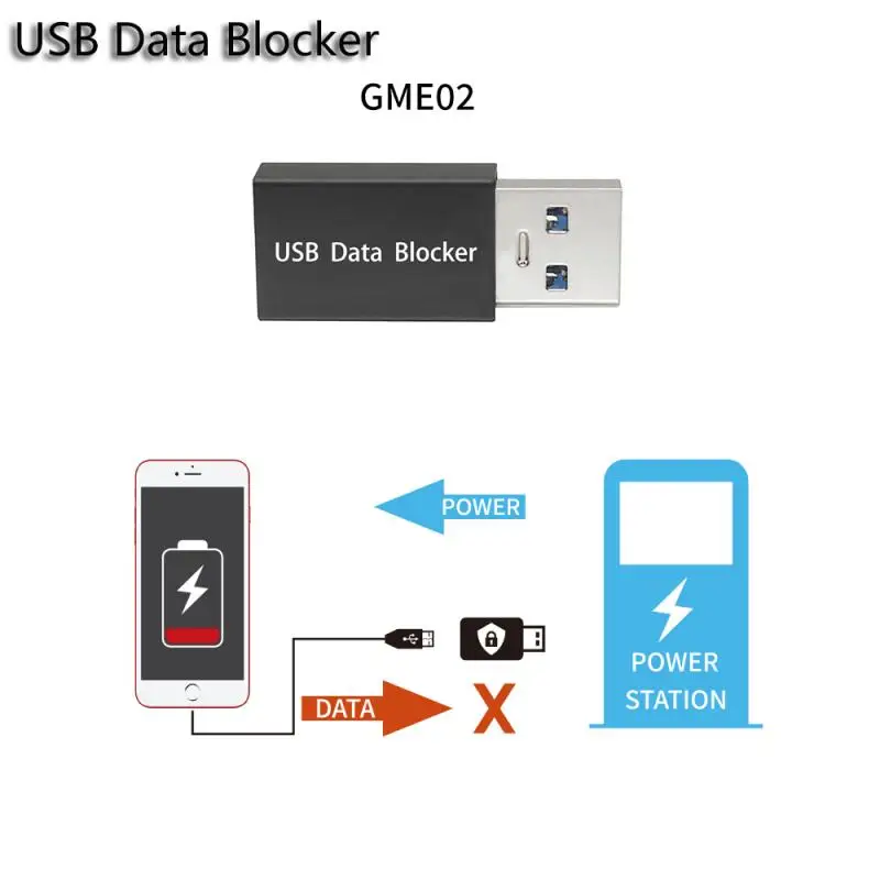 USB-блокировщик данных с поддержкой зарядки до 12 В/3 А для Android IOS Windows Blackberry - купить