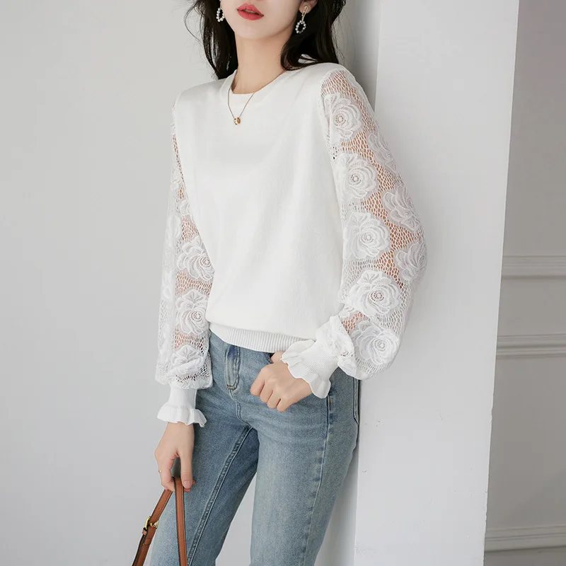 

High Quality 2022 Sweater Women Hollow Out Design Female Traf Autumn Winter Knitwears Fashion Clothes Cardigans Y2k Pullover