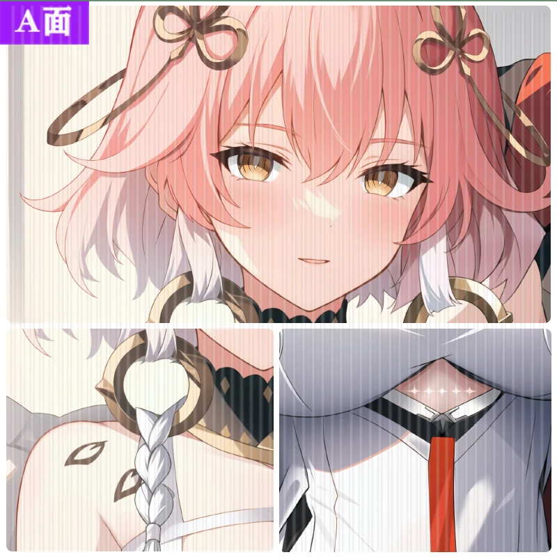 Новинка 2025 года наволочка в стиле аниме Wuthering Waves Changli Dakimakura 2WAY для тела с петлями