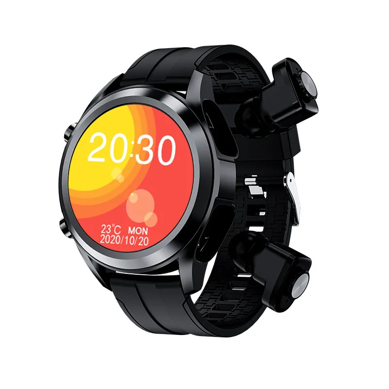 

Smart Watch TWS Headset Two In One Heart Rate Blood pressure Monitoring Bluetooth Call Music Control Smart Watch for Android Ios