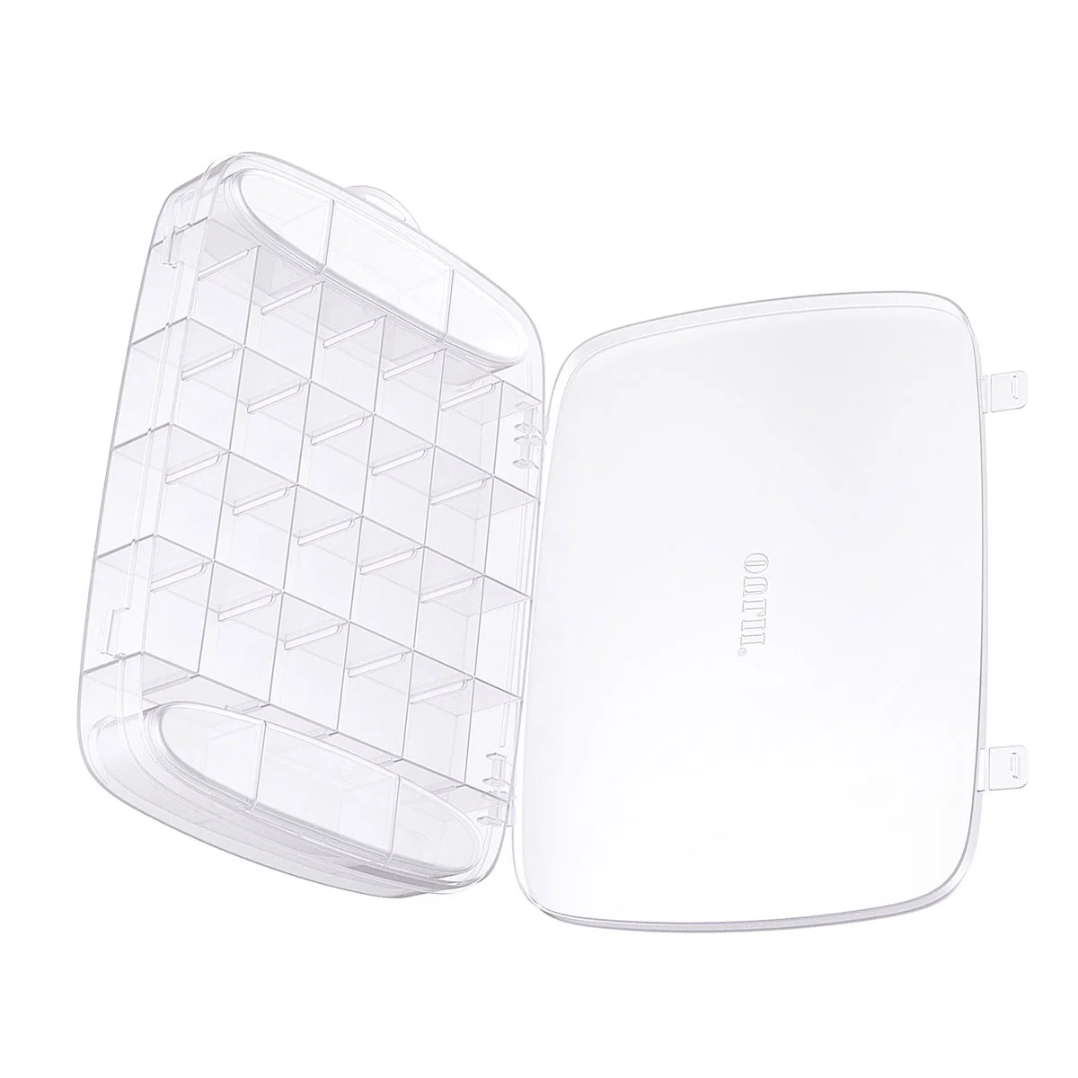 

30-Grid Box Hard Removable Organizer Storage Case for