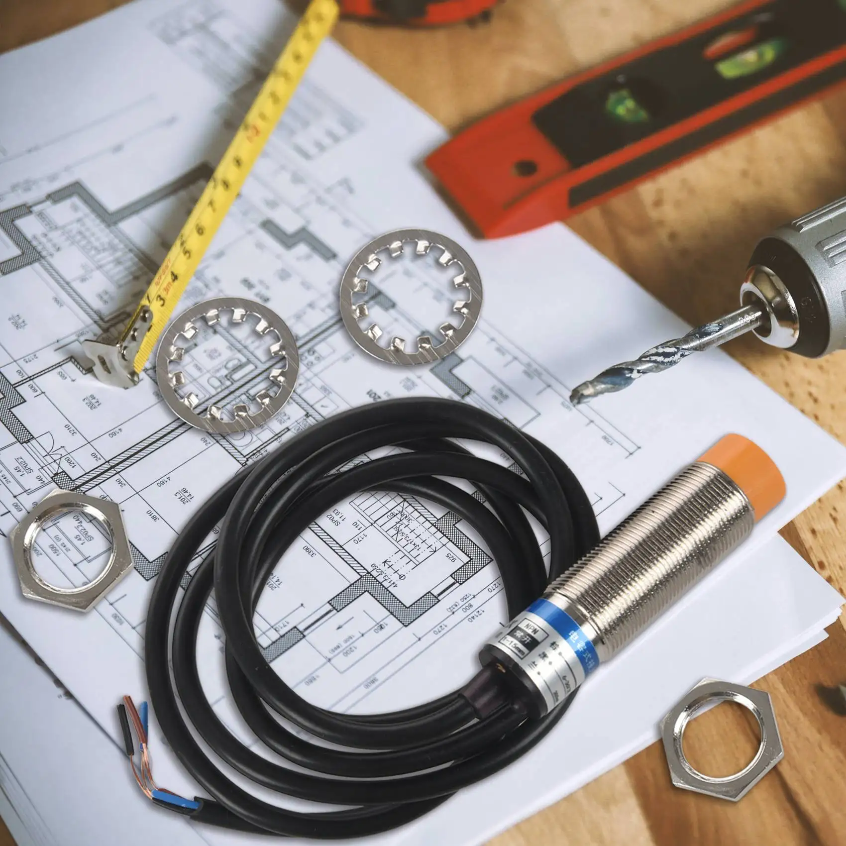 LJC18A3-H-Z/BX 1-10 мм емкостный датчик приближения переключатель NPN NO DC 6-36 в 300 мА