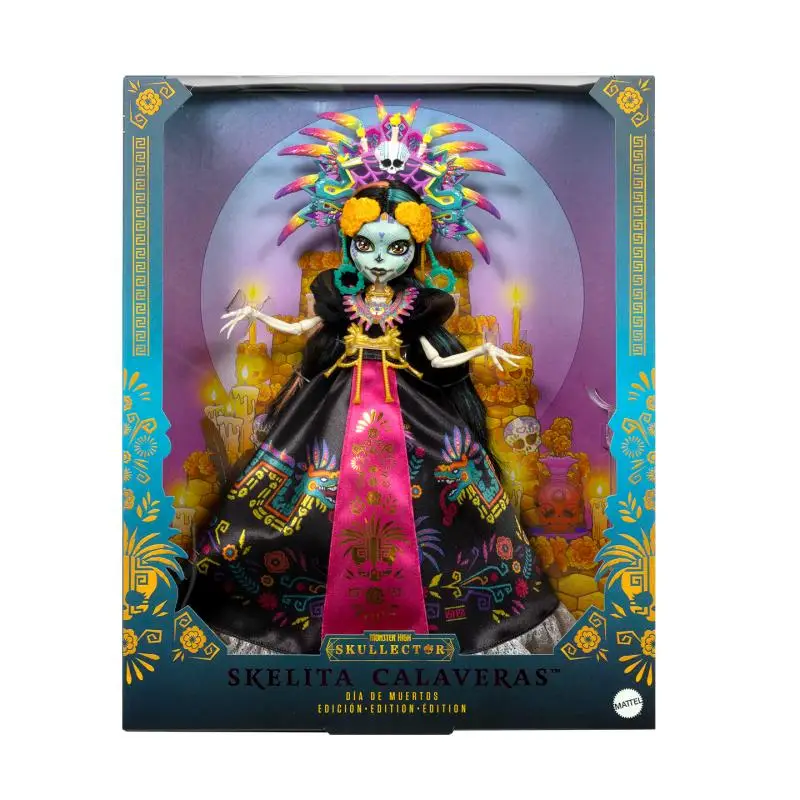 Фото Куклы серии Barbie Elf High School Monster High Day of the Dead, новинка 2025 года, оригинальная коллекция фигурок, подарки №5
