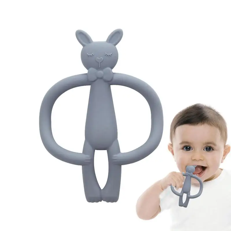 

Детское кольцо для прорезывания зубов, эффективная ручка для прорезывания зубов, инновационная и легкая идеальная игрушка для прорезывания зубов для детей