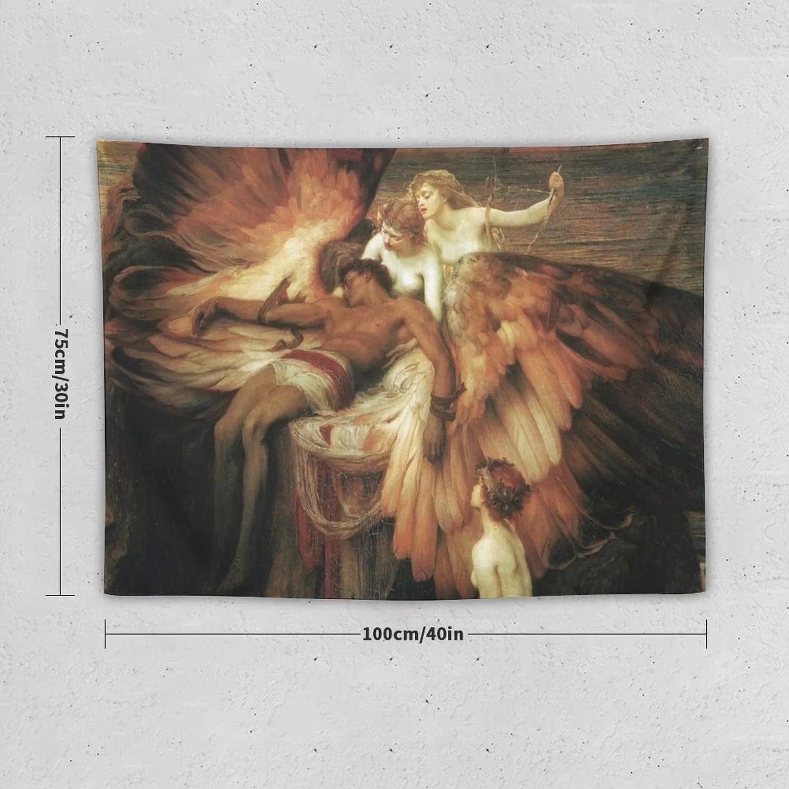 Траурная для айраса - драпировка Герберта Джеймса гобелен украшения комнаты