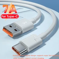 7a usb type c super fast charge cable for huawei p40 p30 mate 40 30 honor usb charing data cord for xiaomi poco oneplus realme