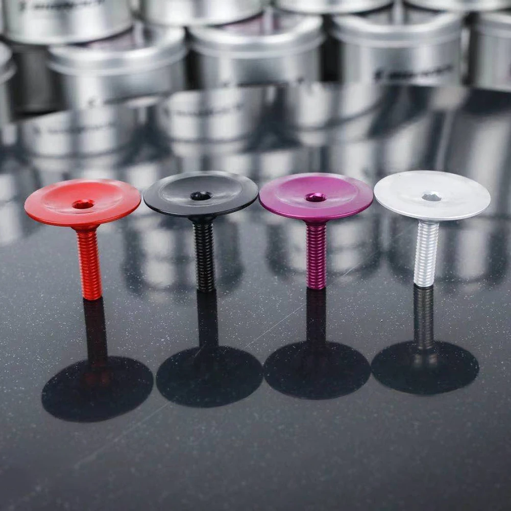

Aviation Aluminum Alloy, Stem Top Cap,Headset Cap,Bowl Cover,MTBsuper Light 32.4 Road Mountain Bike Parts Accessories Cycling