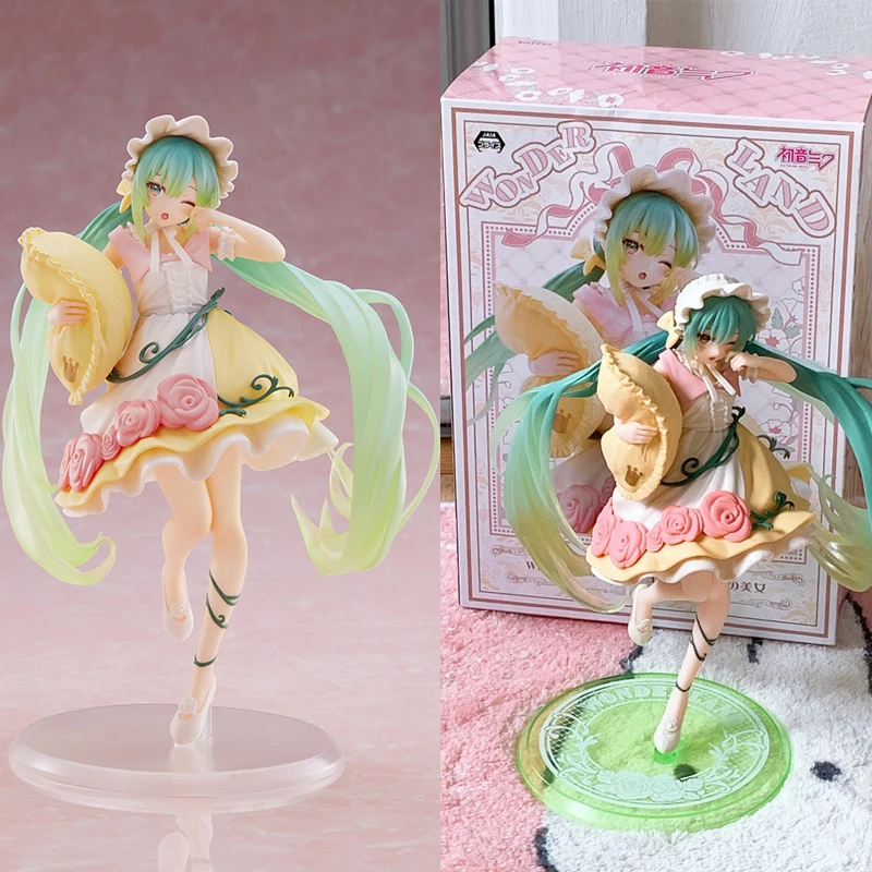 

Anime Figure Wonderland Sleeping Beauty Hatsune Miku Kawaii Cute Doll Action Figure Model Toys Birthday Present For Boyfriend