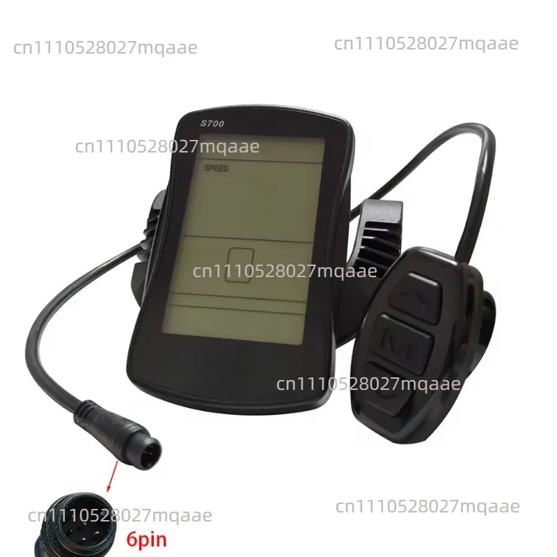 Фото Дисплей LCD для электровелосипеда S700, универсальный, 36В/48В, Lankelesi. №2