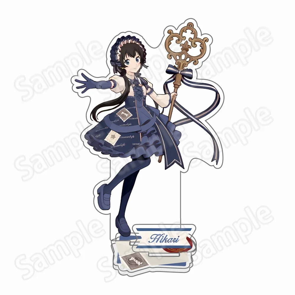 Фото Аниме Шоуджо ☆ Новый акриловый брелок Kageki Revue Starlight Nana Maya, 15 см, для декора, аксессуары, украшения, праздничные подарки №3