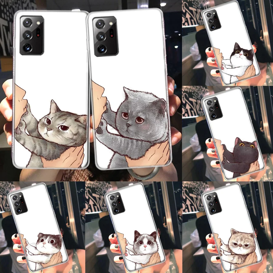 

Kiss Cat Cute Kitten Cartoon Phone Case For Samsung A04 A04S A14 A10S A20S A30 A40 A50 A70 Galaxy M52 M51 M32 M31S M30S M21 M12