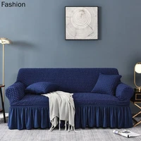 solid color elastic sofa cover for living room printed plaid stretch sectional slipcovers sofa cover