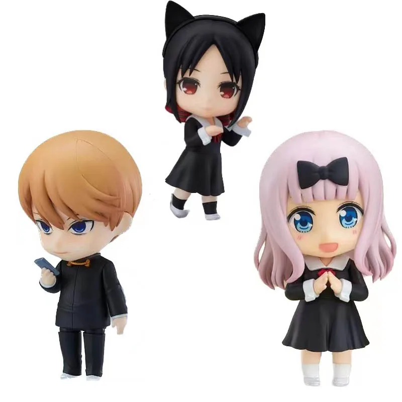 

Игрушки Toytec NENDOROID Kaguya-sama:Love Is War Shinomiya Kaguya 1288 Fujiwara Chika 1434 Shirogane Miyuki 1327