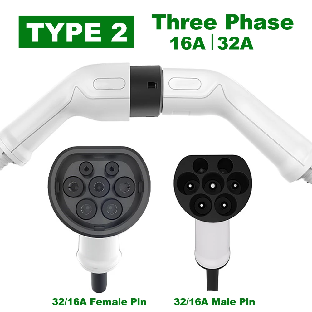 Type 2 to Type 2 EV Charging C	