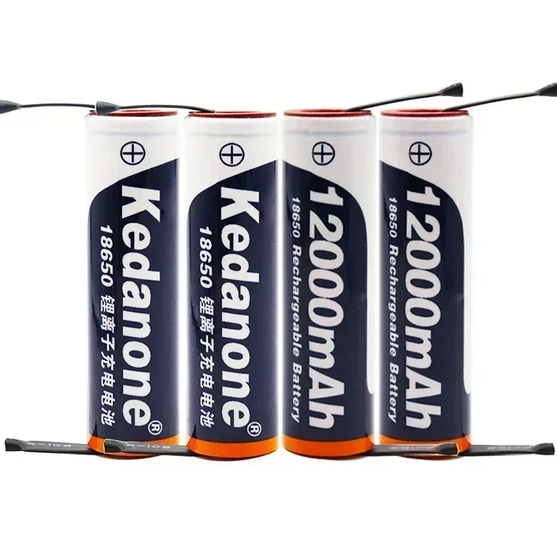 Литий-ионная аккумуляторная батарея 3 7 V18650 емкостью 12000 мАч