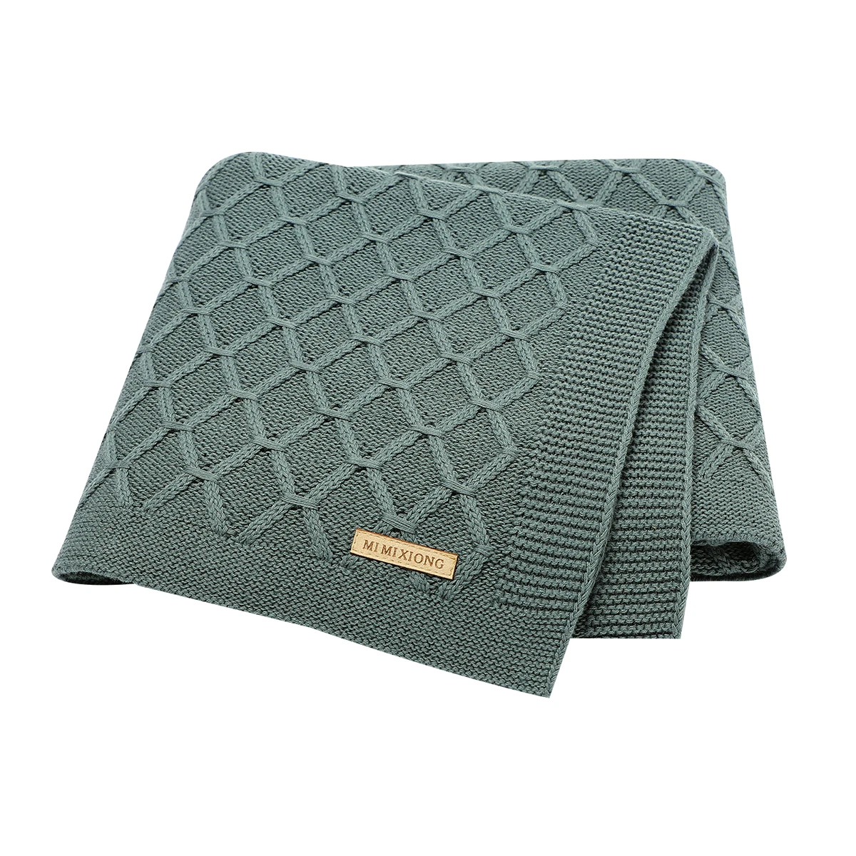 Одеяло трикотажное для новорожденных мальчиков и девочек хлопковая Пеленка