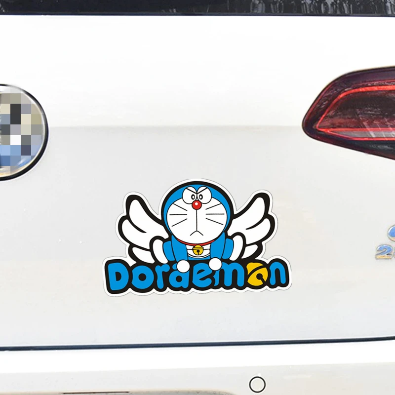 Doraemon мультфильм Милая фотография для зеркала заднего вида окно ветровое стекло
