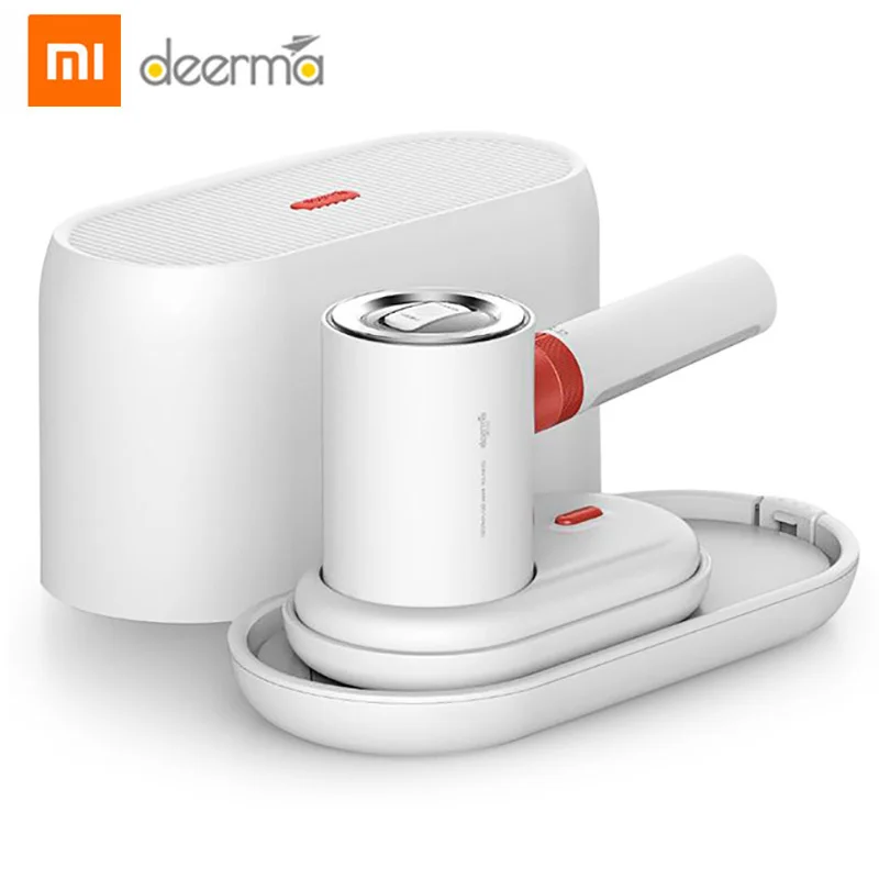 

Новая многофункциональная портативная Паровая гладильная машина Xiaomi Deerma 2 в 1 отпариватели для одежды плоский утюг 110 мл резервуар для воды ...