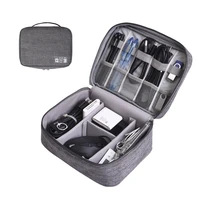 waterproof electronic storage bag travel portable cable clip storage box electronic accessories data cable digital organizer bag